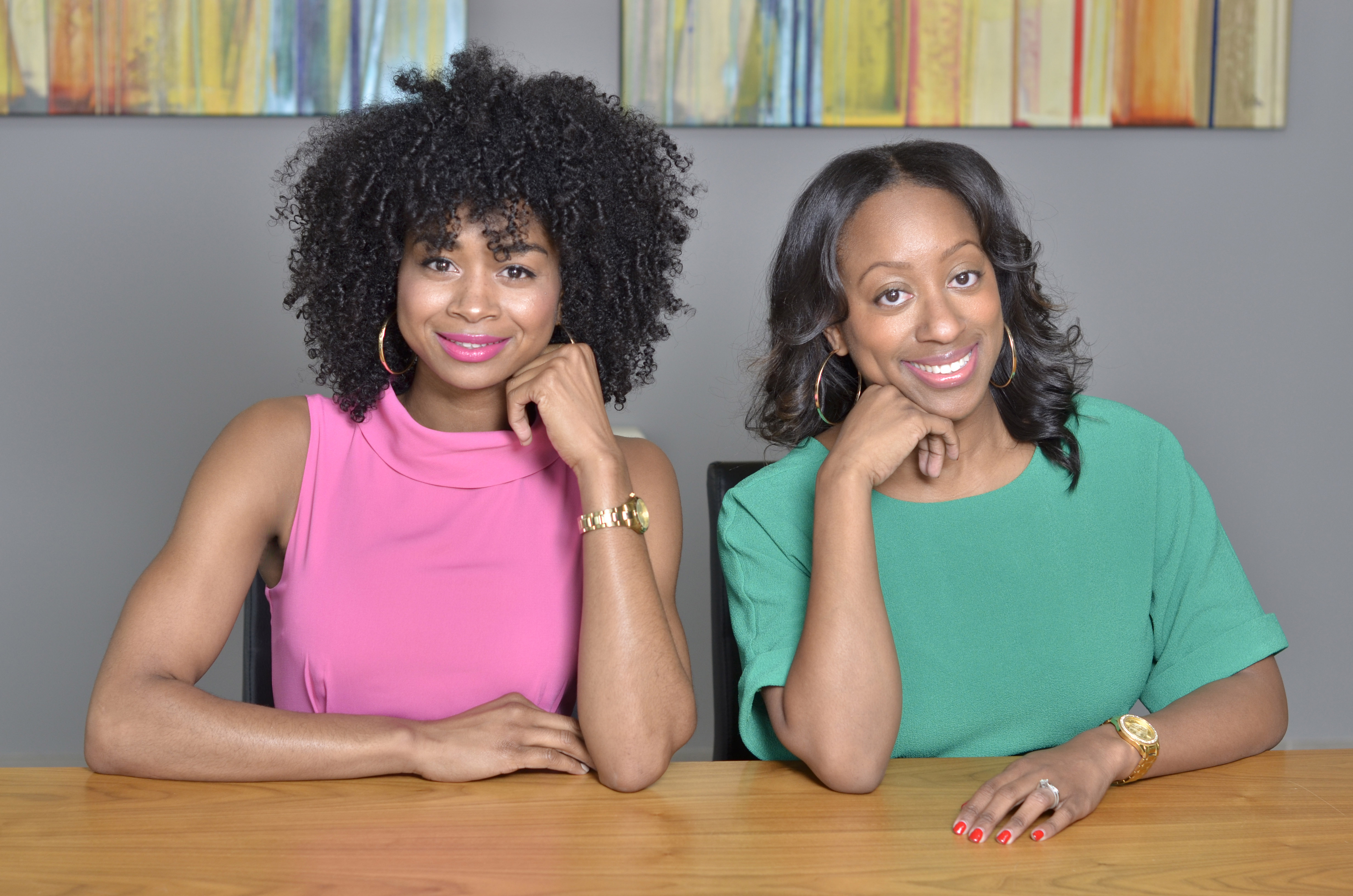 Ariel Harris Roberson (lt.) is a business litigator and Amber Payton (rt.) is an organizational psychologist. They are located in North Carolina. 